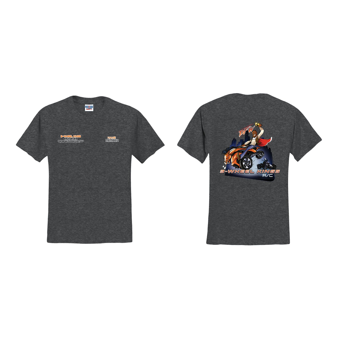 3 Wheel Kings Classic Tee