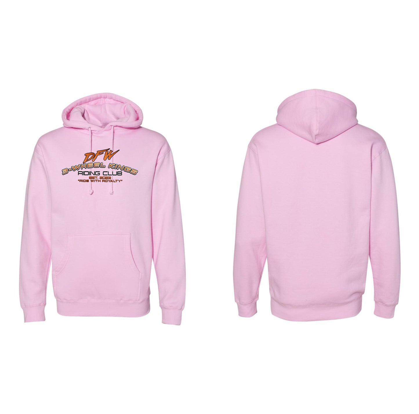 3 Wheel Kings Riding Club Heavyweight Hoodie