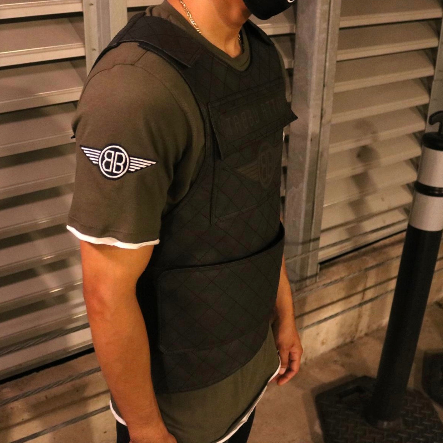 Premium Vest Black on Black