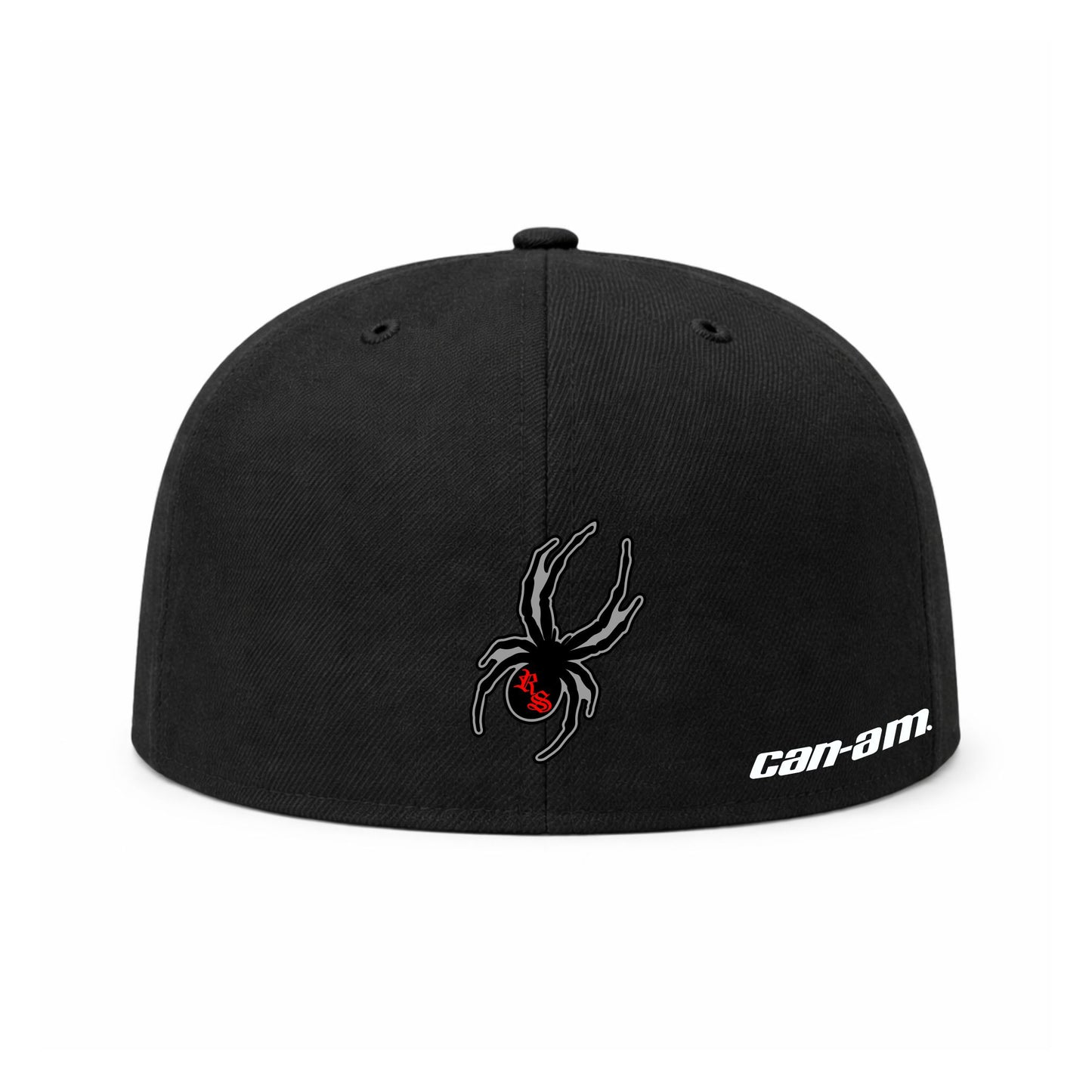 Black Fitted Classic Logo Hat