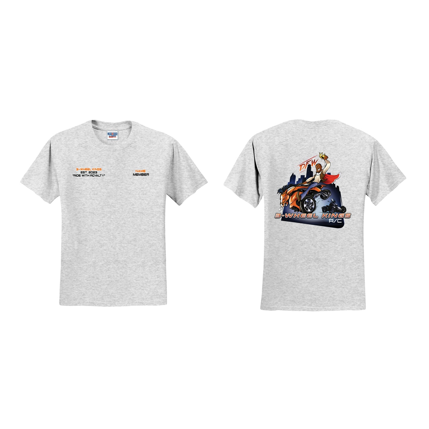 3 Wheel Kings Classic Tee