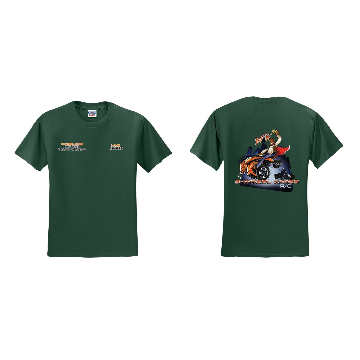 3 Wheel Kings Classic Tee