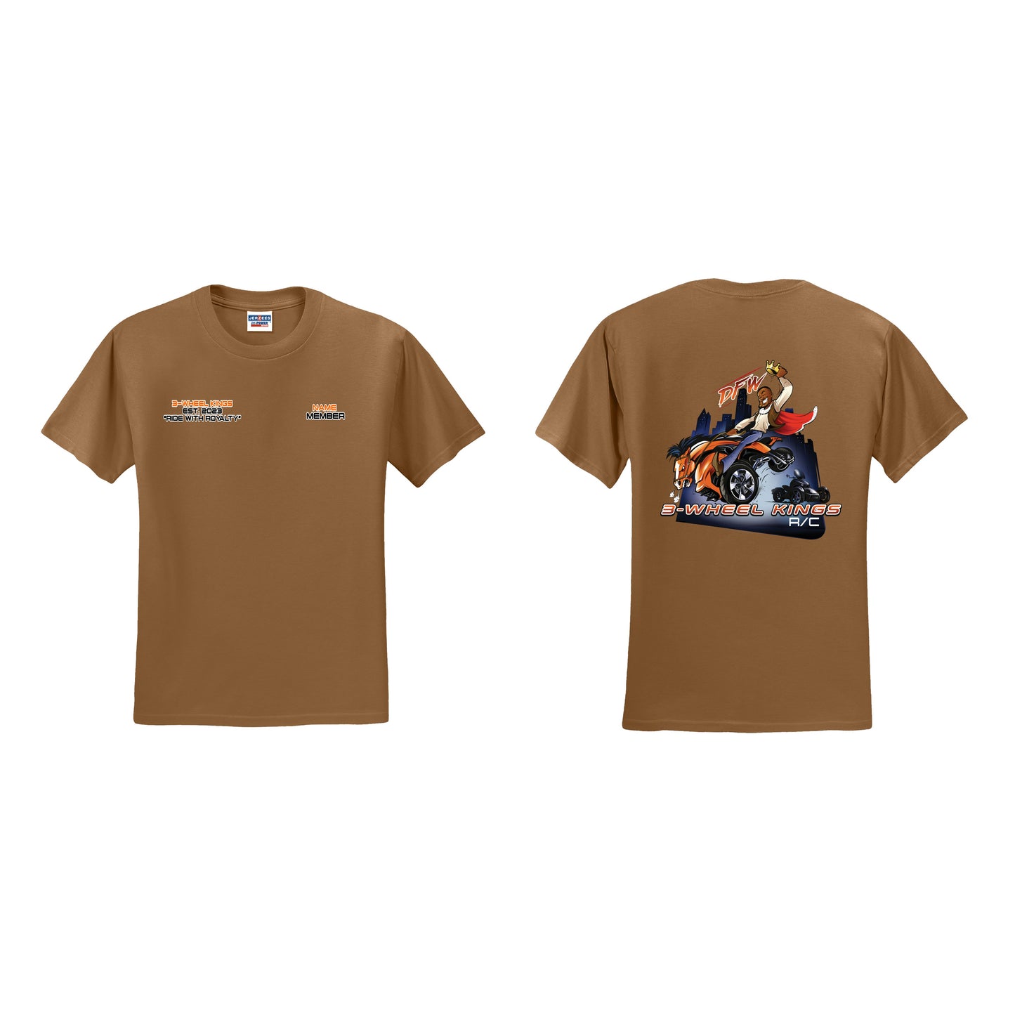 3 Wheel Kings Classic Tee