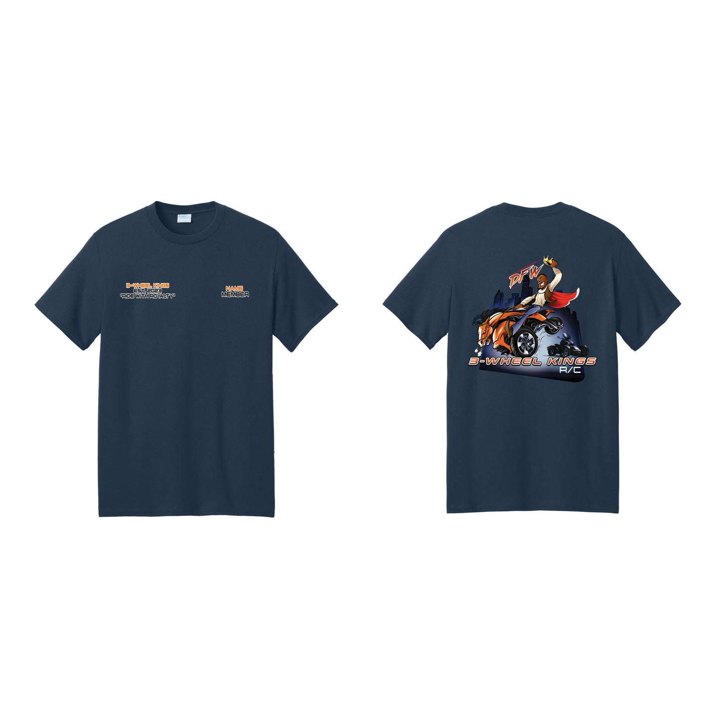 3 Wheel Kings Classic Tee