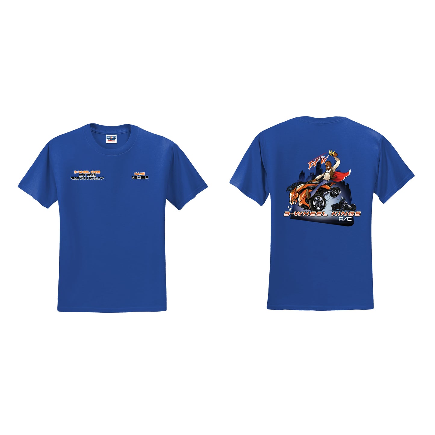3 Wheel Kings Classic Tee