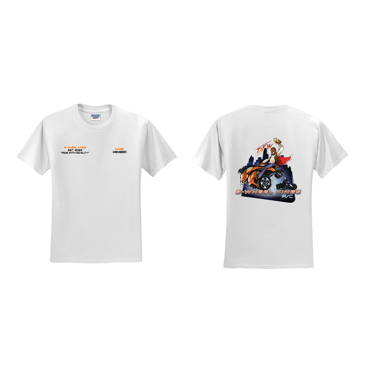 3 Wheel Kings Classic Tee