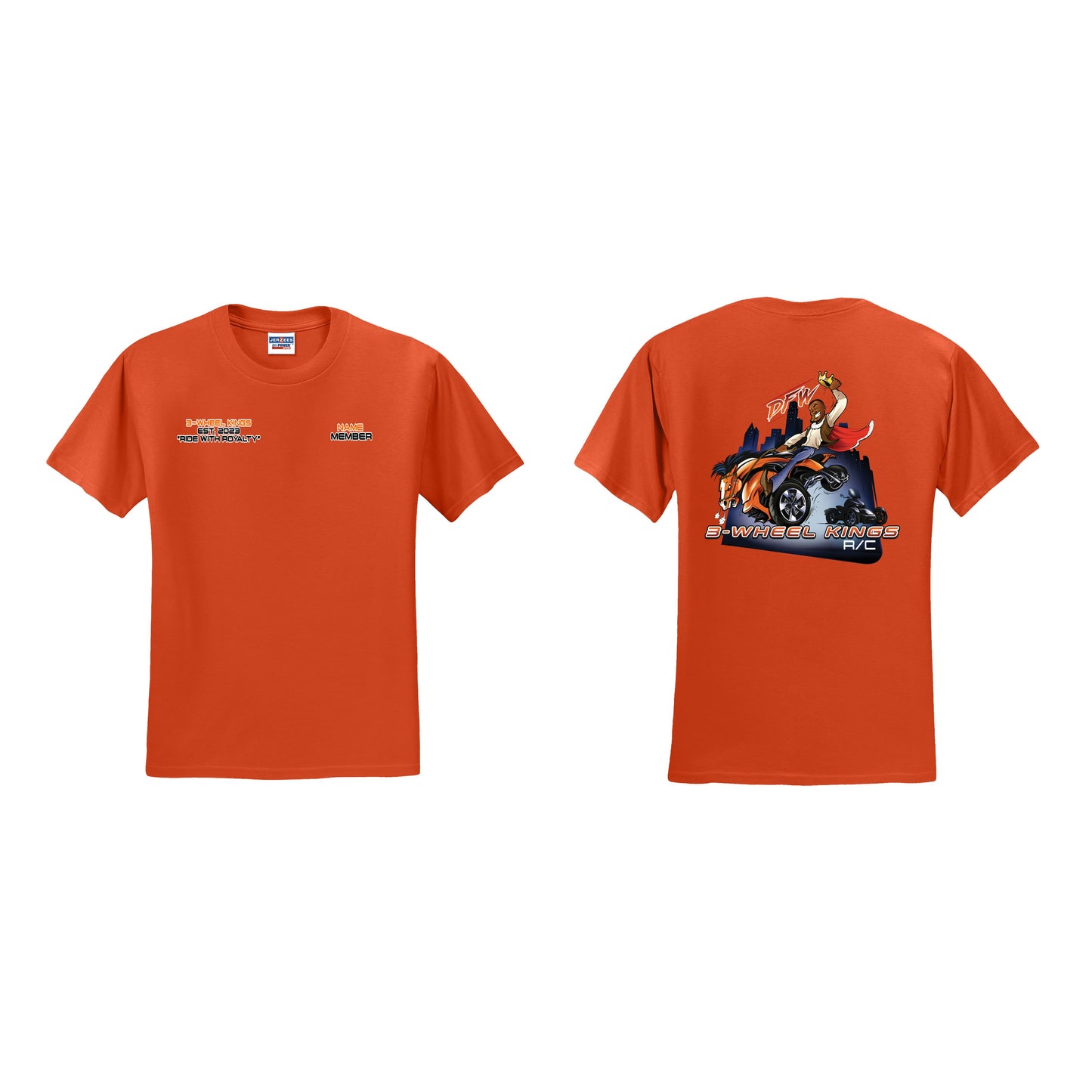 3 Wheel Kings Classic Tee