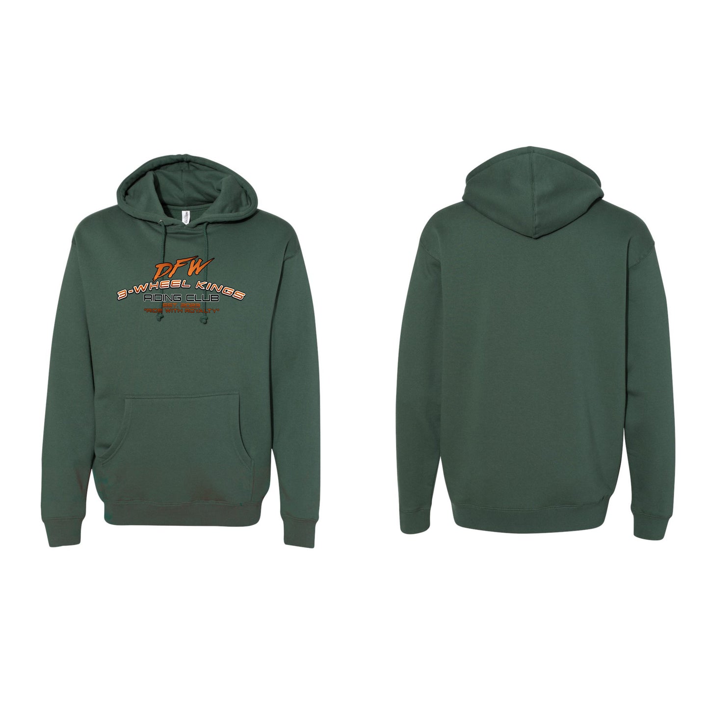 3 Wheel Kings Riding Club Midweight Hoodie