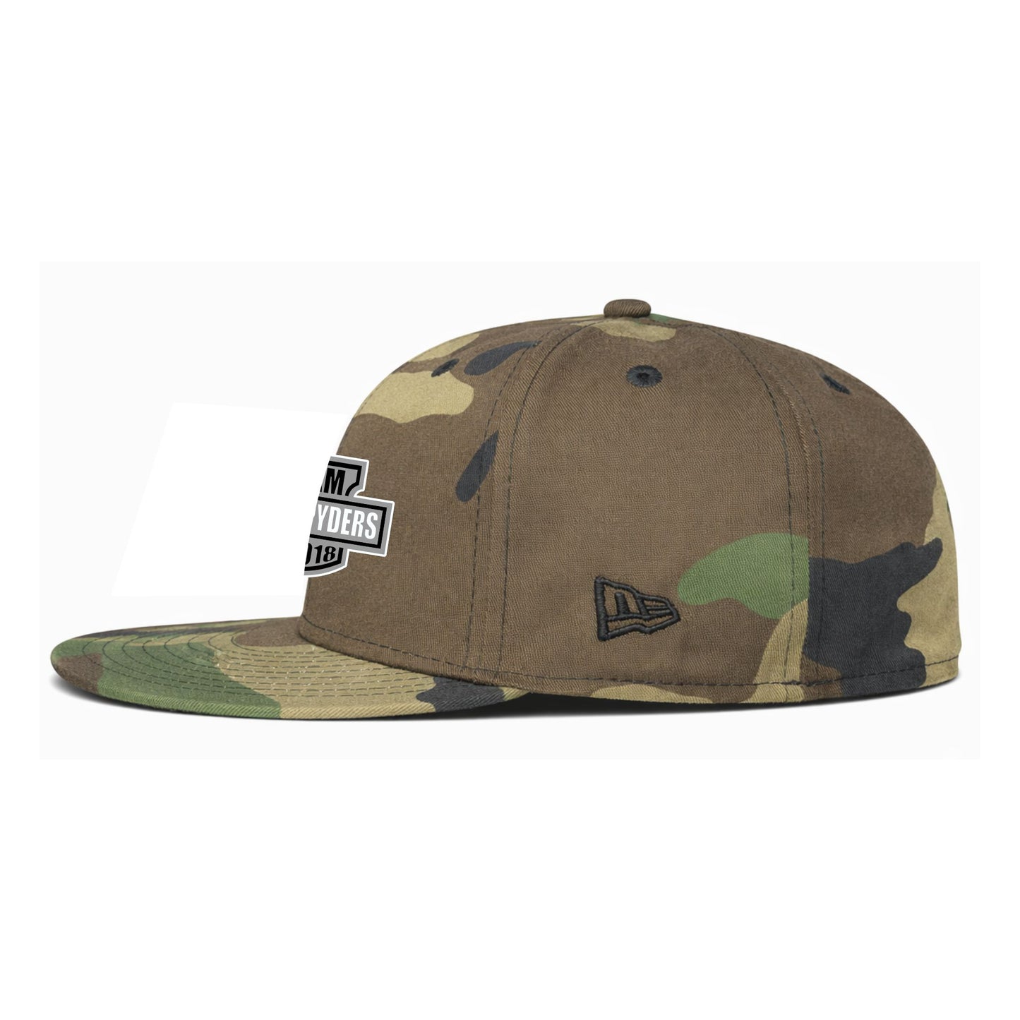 Camo New Era Classic Logo Fitted Hat