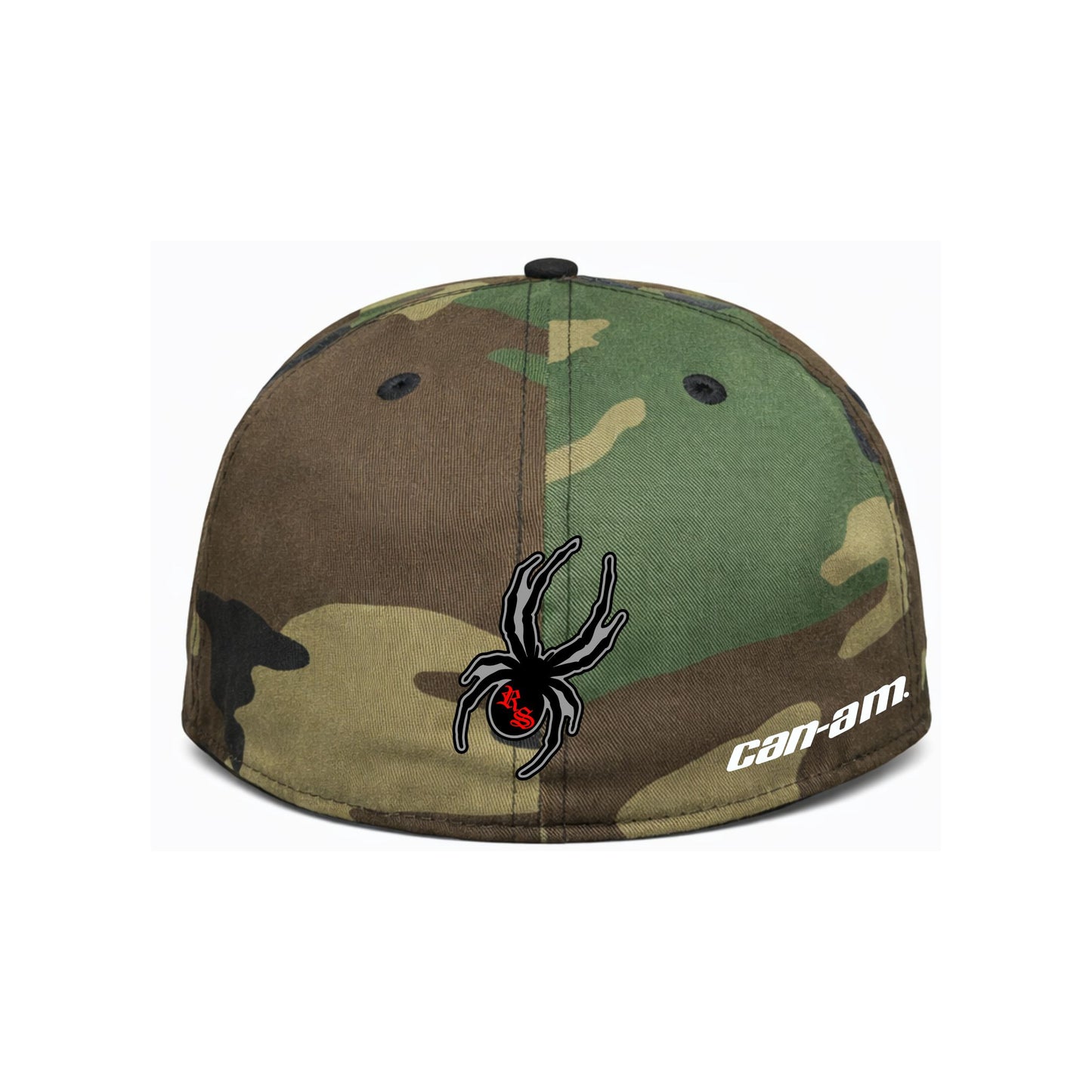 Camo New Era Classic Logo Fitted Hat