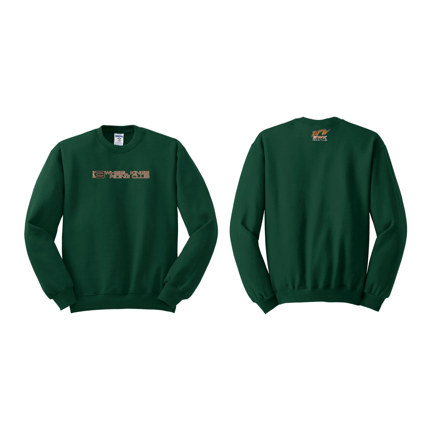 3 Wheel Kings Statement Crewneck