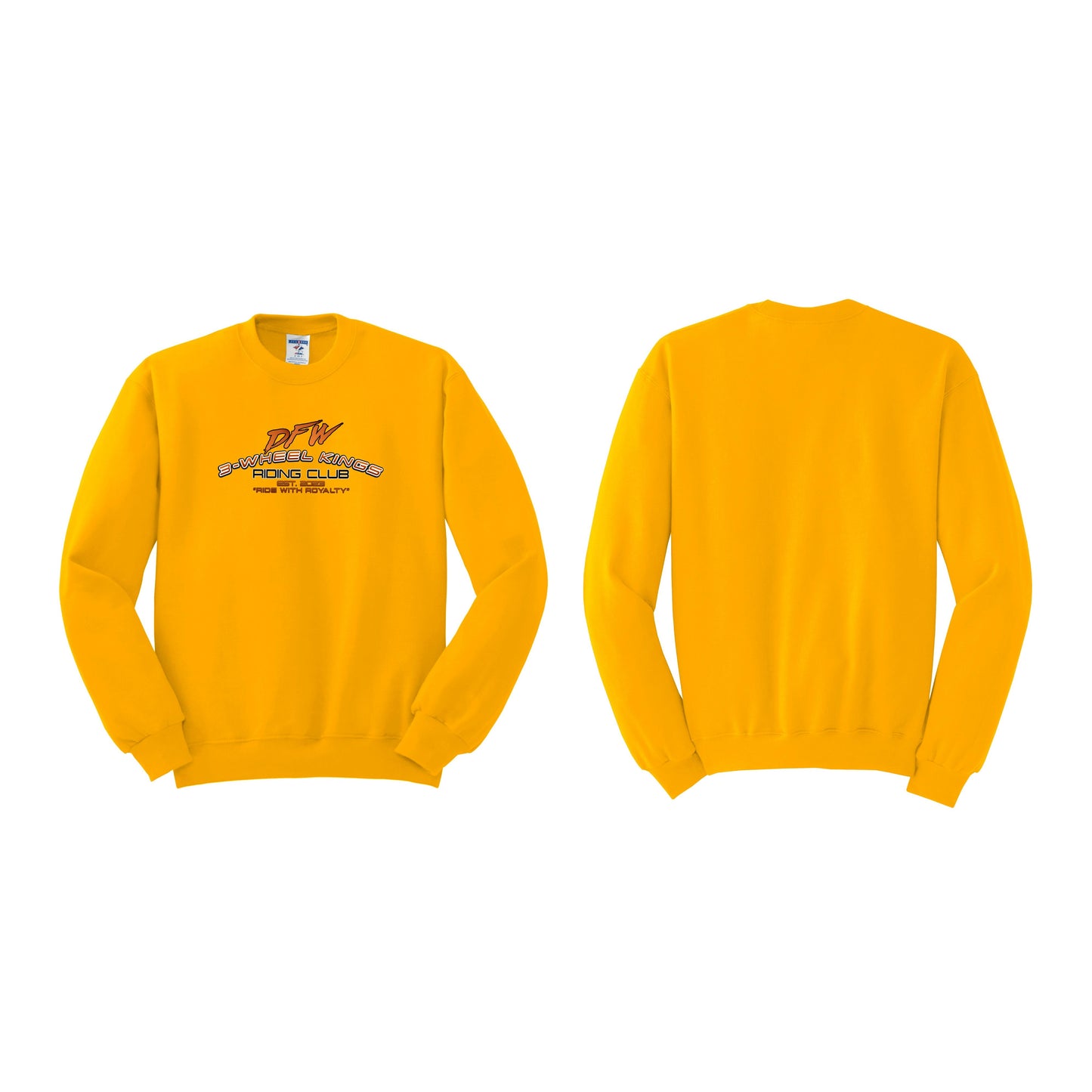 3 Wheel Kings Riding Club Crewneck