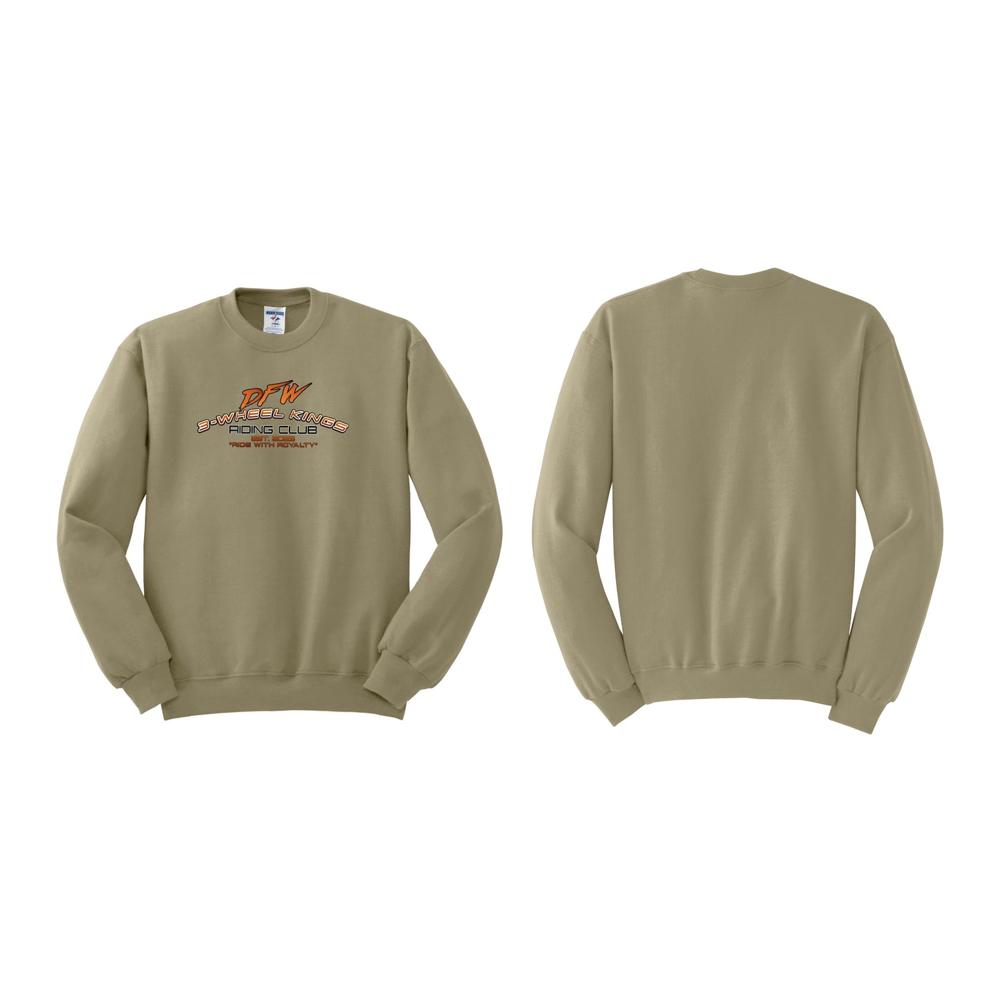 3 Wheel Kings Riding Club Crewneck