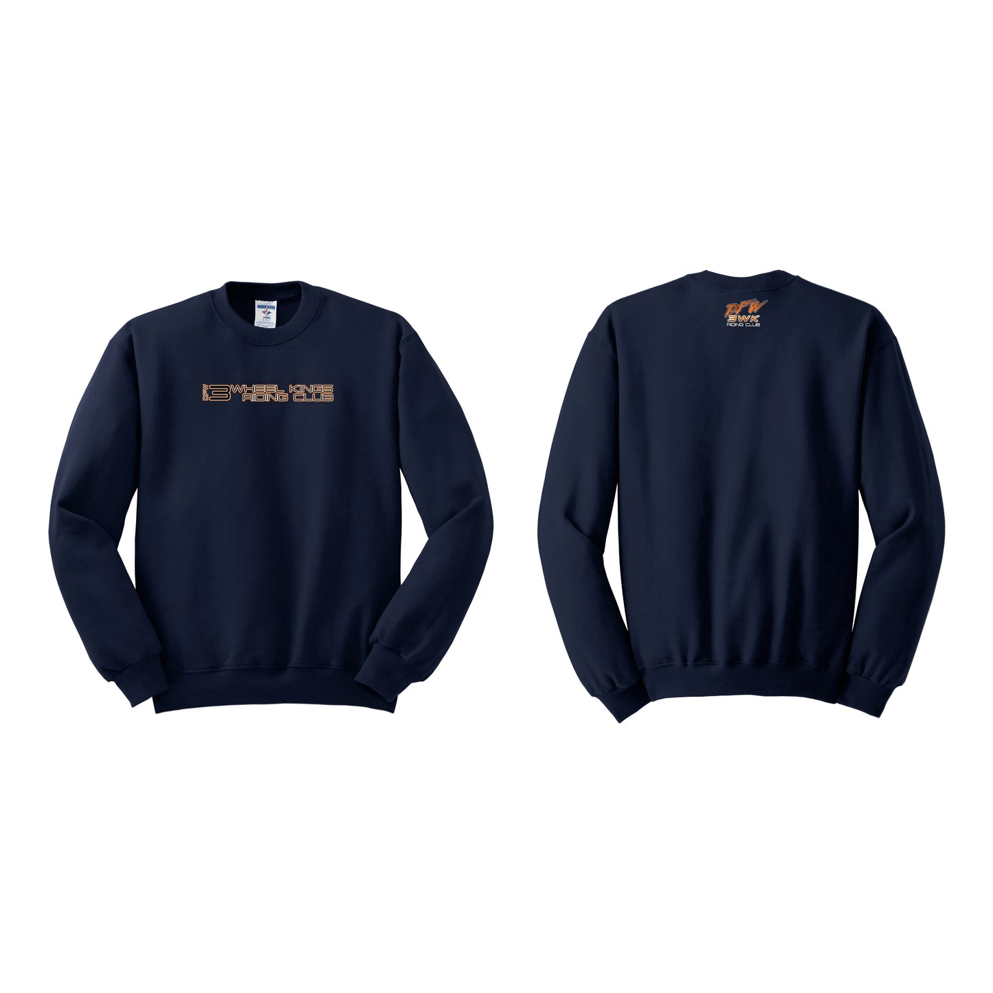 3 Wheel Kings Statement Crewneck