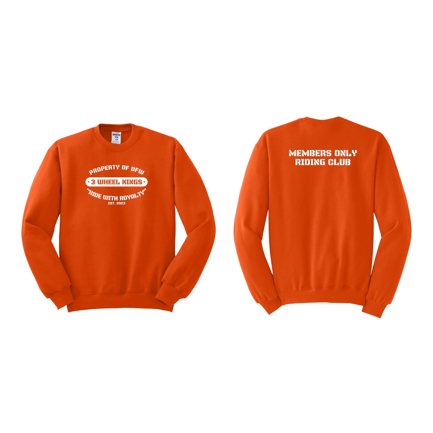 3 Wheel Kings Property Crewneck