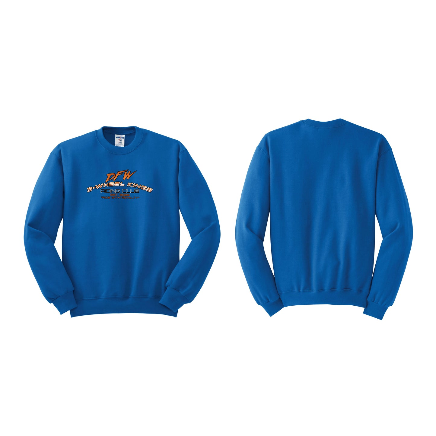 3 Wheel Kings Riding Club Crewneck