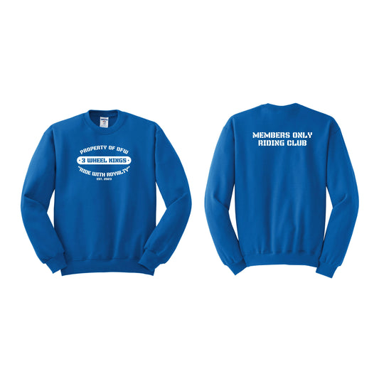 3 Wheel Kings Property Crewneck