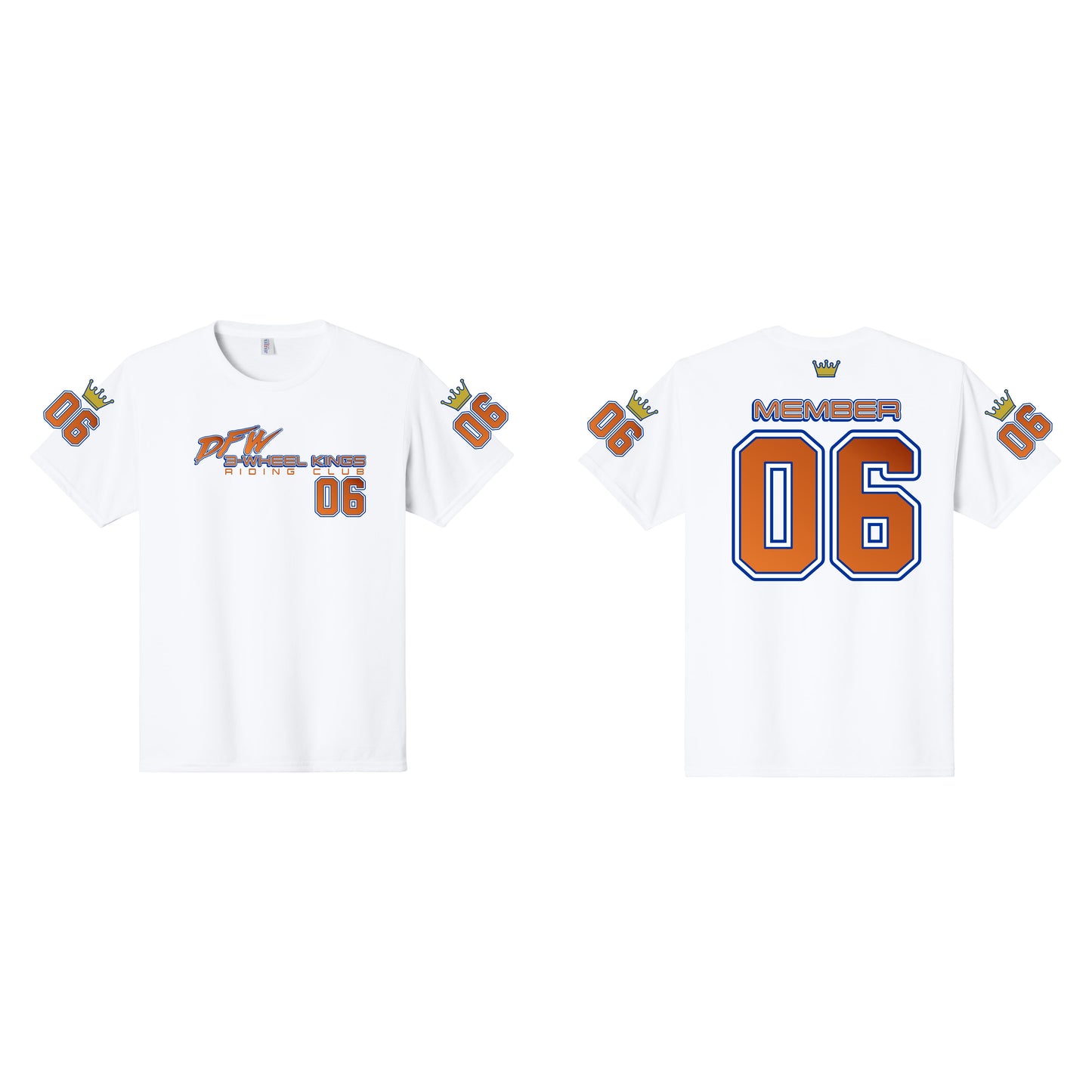 3 Wheel Kings Original 6 Jersey Tee