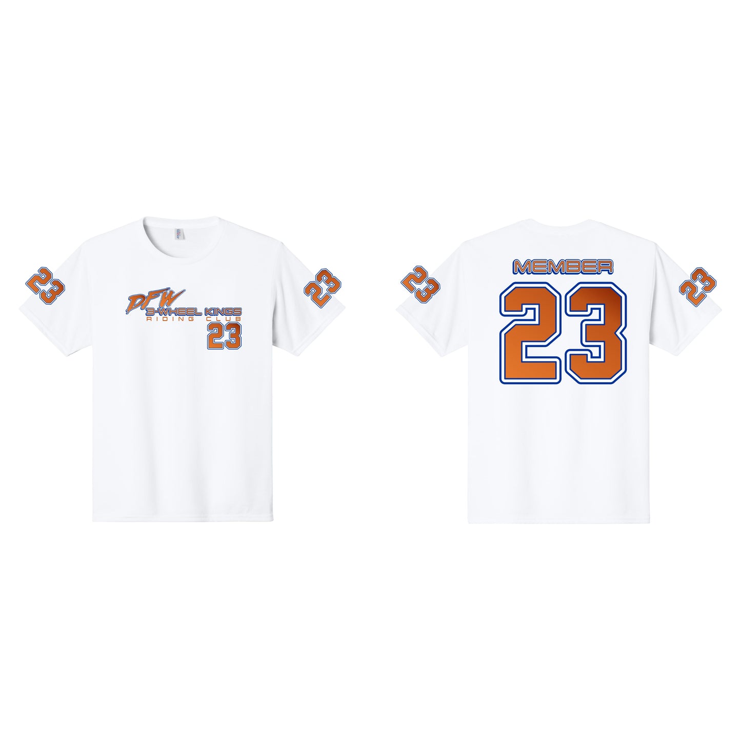 3 Wheel Kings Members Jersey Tee