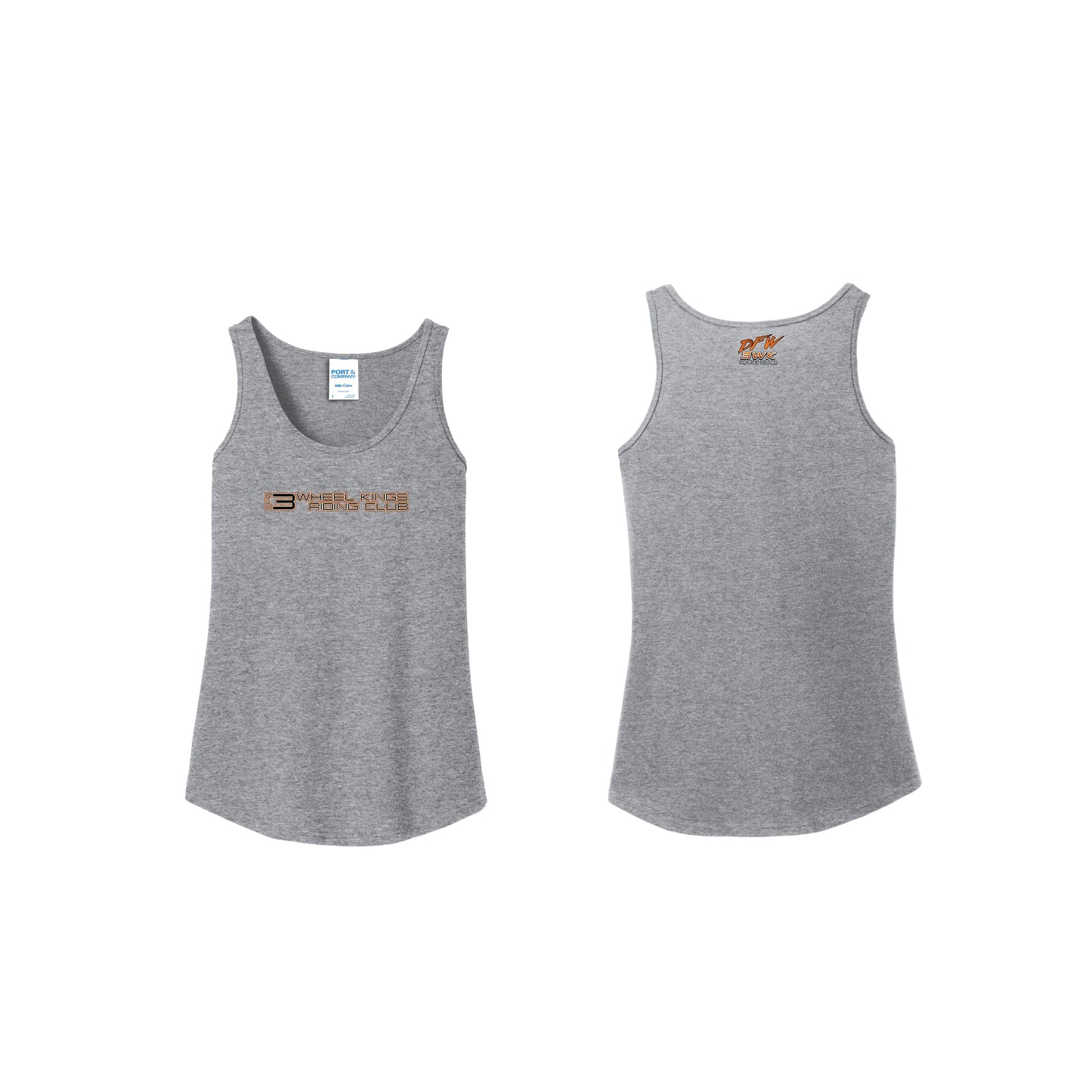 3 Wheel Kings Statement Ladies Tank Top