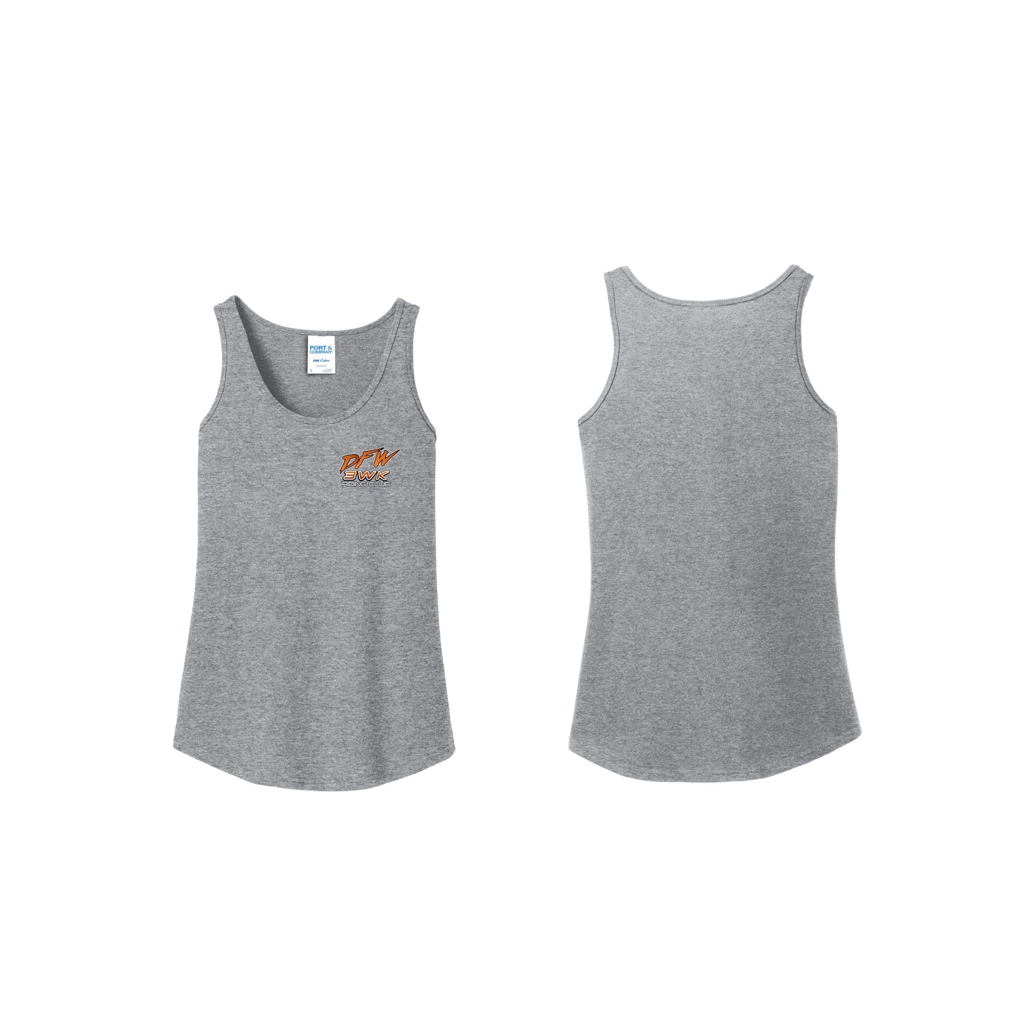 3 Wheel Kings Chest Logo Ladies Tank Top