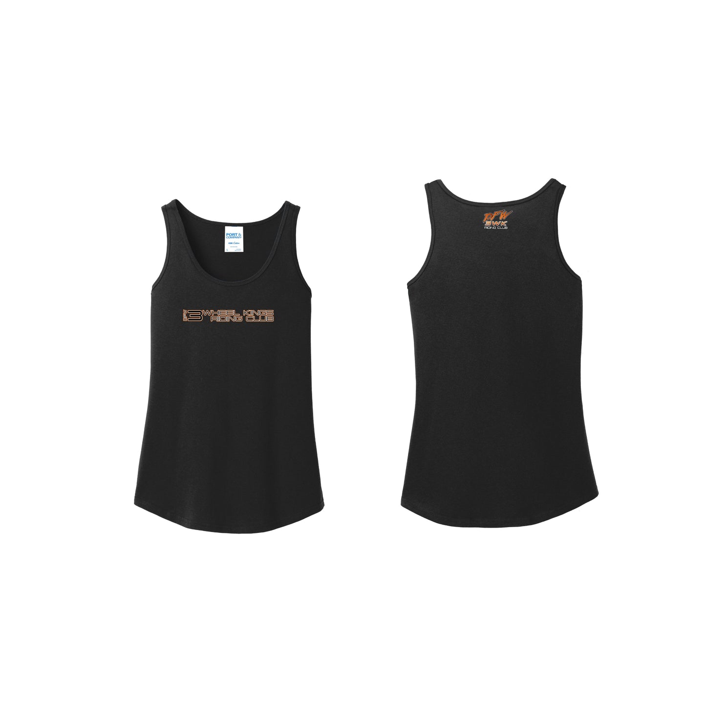 3 Wheel Kings Statement Ladies Tank Top