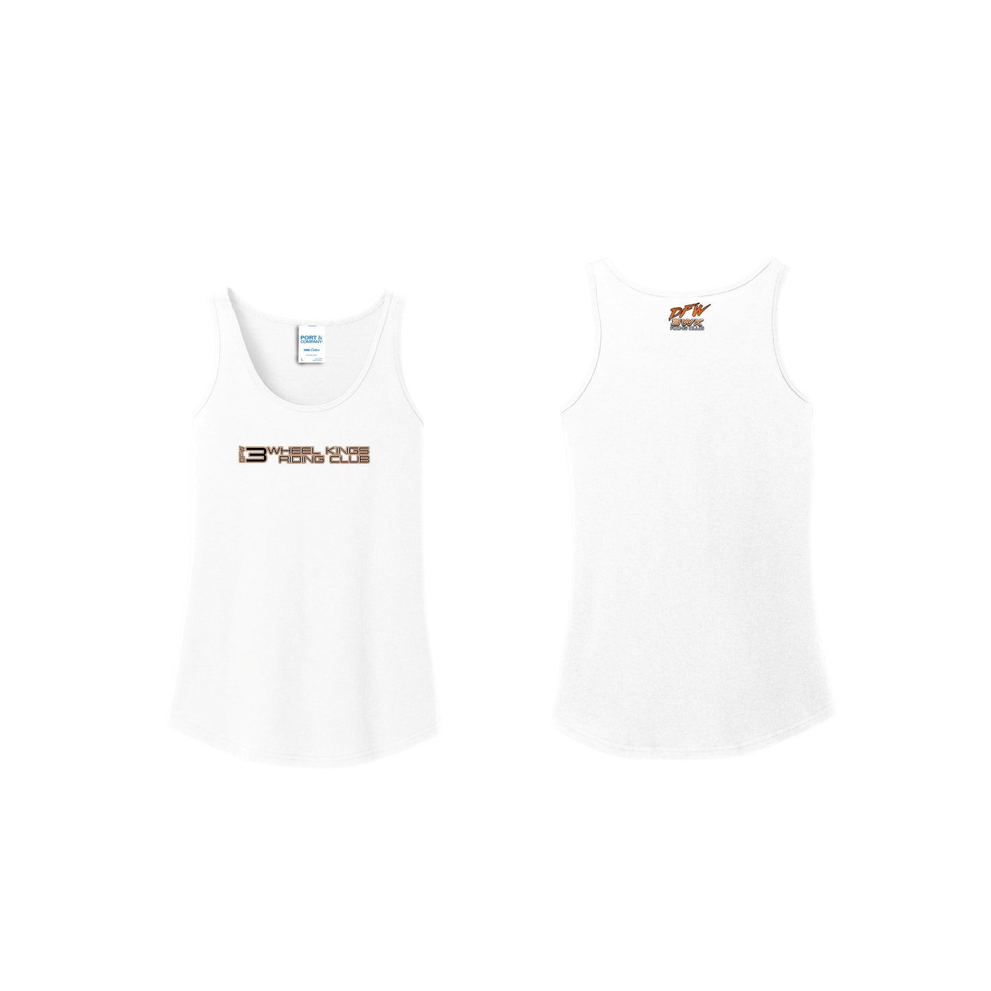 3 Wheel Kings Statement Ladies Tank Top