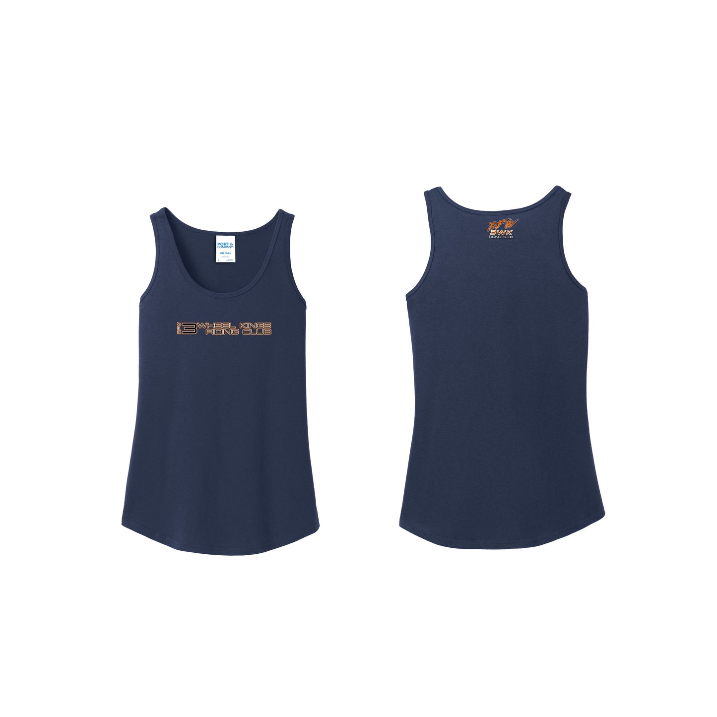 3 Wheel Kings Statement Ladies Tank Top