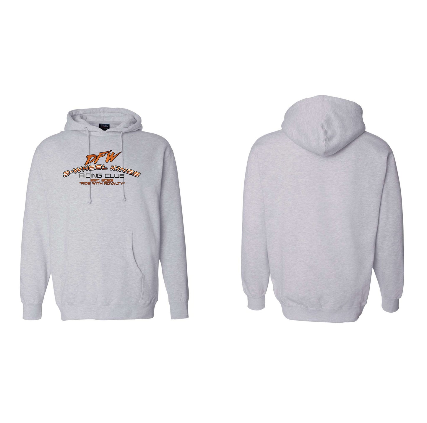 3 Wheel Kings Riding Club Midweight Hoodie