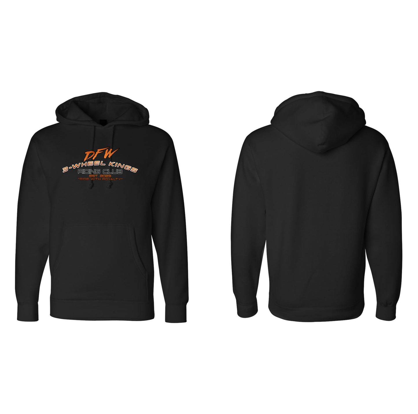 3 Wheel Kings Riding Club Midweight Hoodie