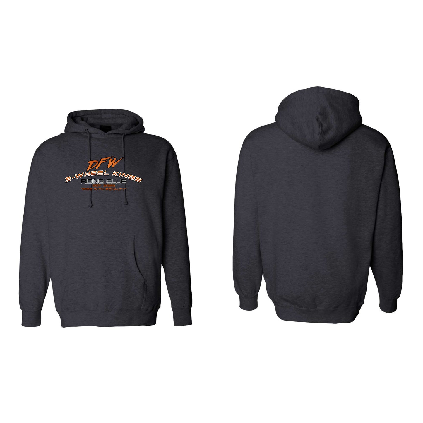 3 Wheel Kings Riding Club Midweight Hoodie