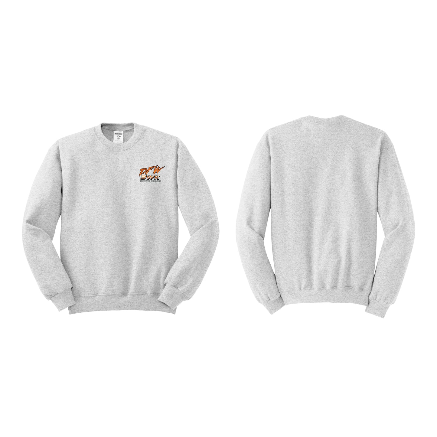 3 Wheel Kings Chest Logo Crewneck