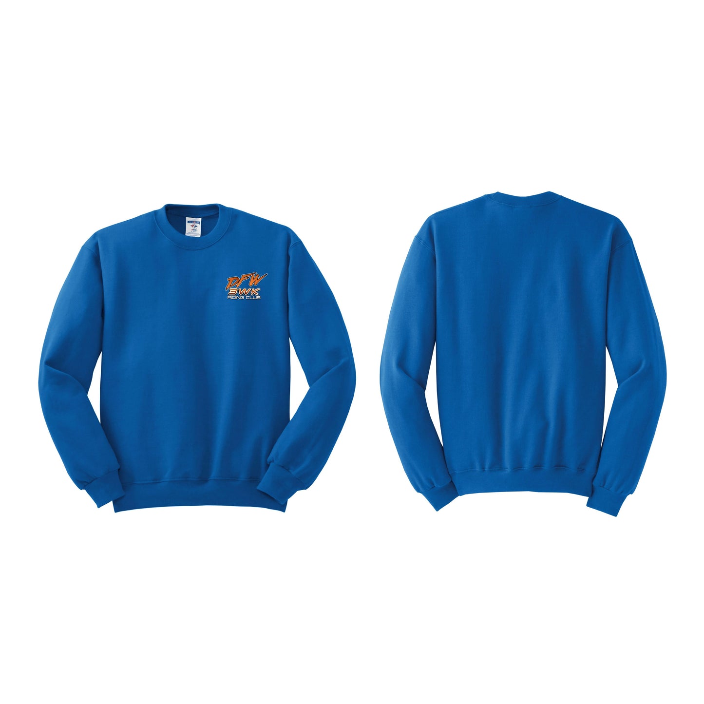 3 Wheel Kings Chest Logo Crewneck