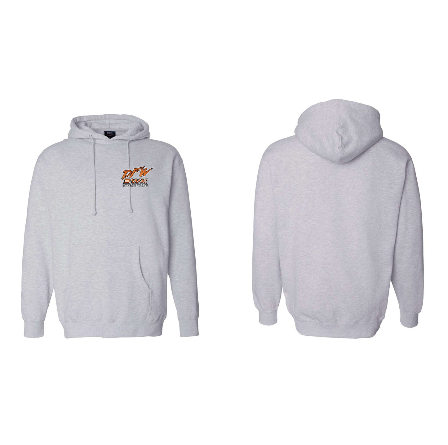 3 Wheel Kings Chest Logo Midweight Hoodie