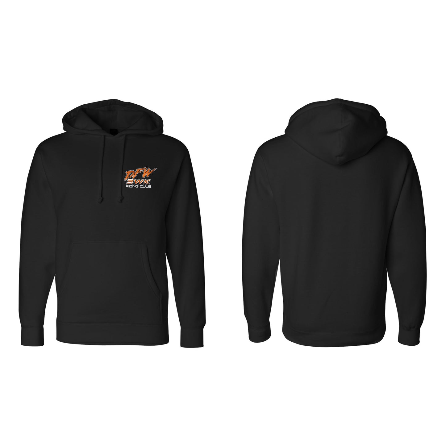 3 Wheel Kings Chest Logo Midweight Hoodie