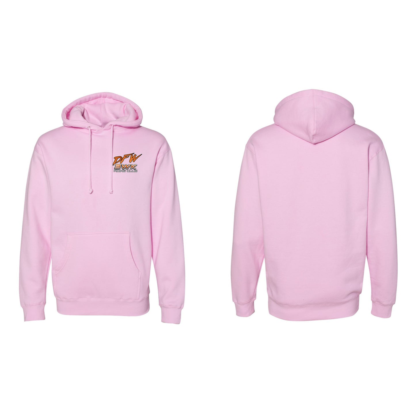 3 Wheel Kings Chest Logo Midweight Hoodie