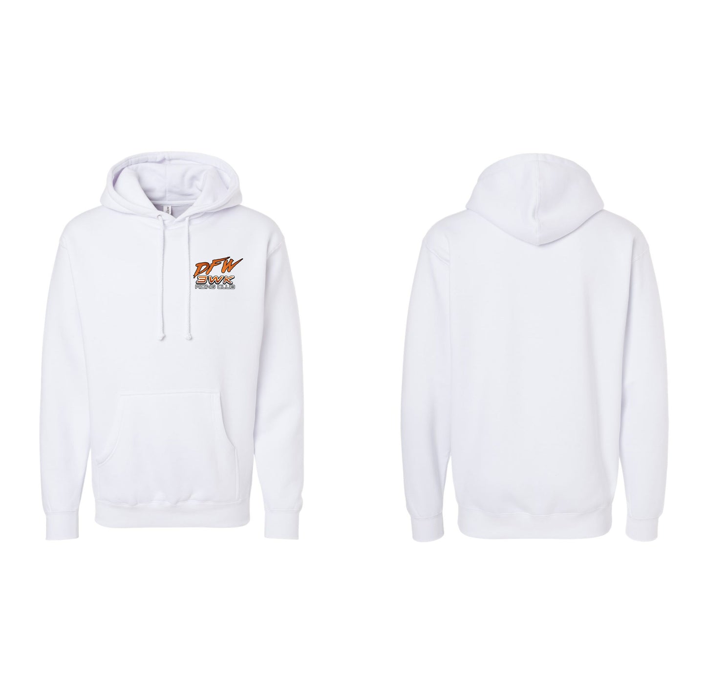 3 Wheel Kings Chest Logo Midweight Hoodie