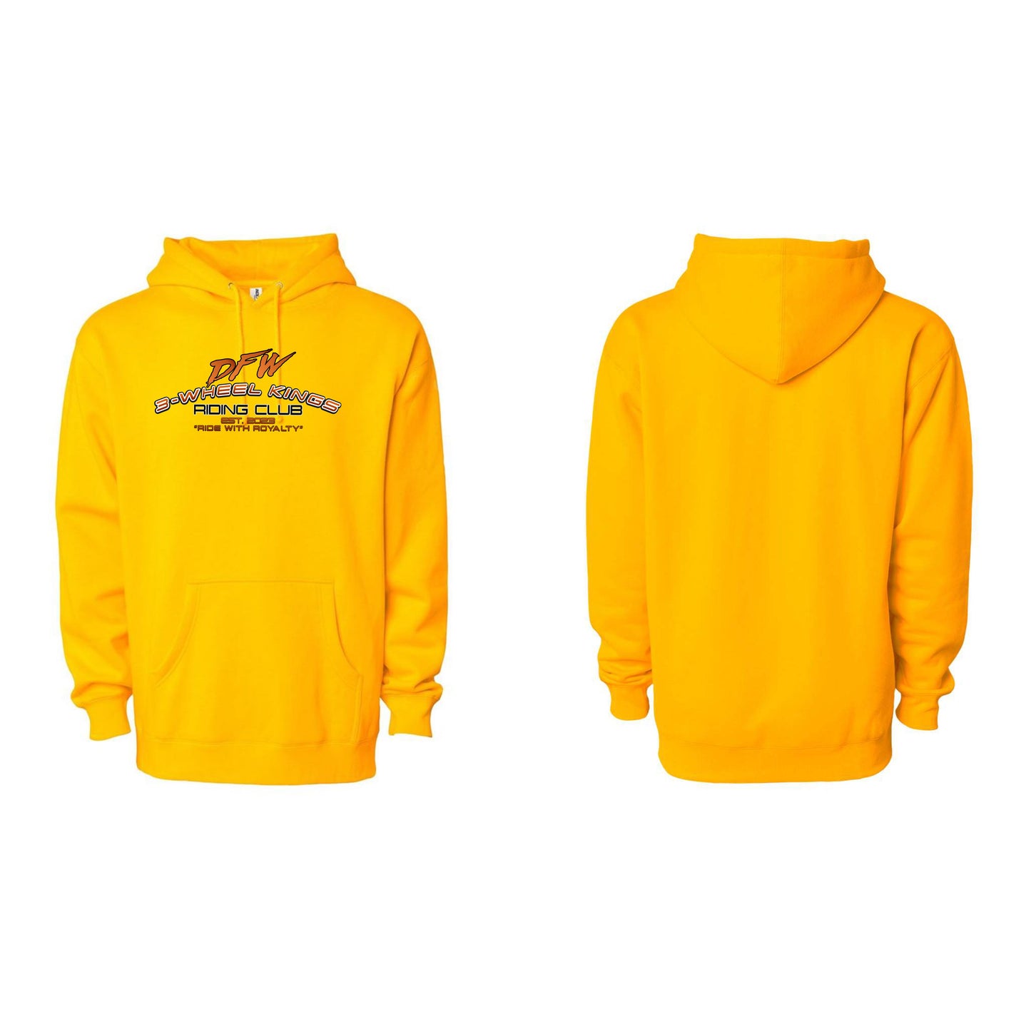 3 Wheel Kings Riding Club Midweight Hoodie