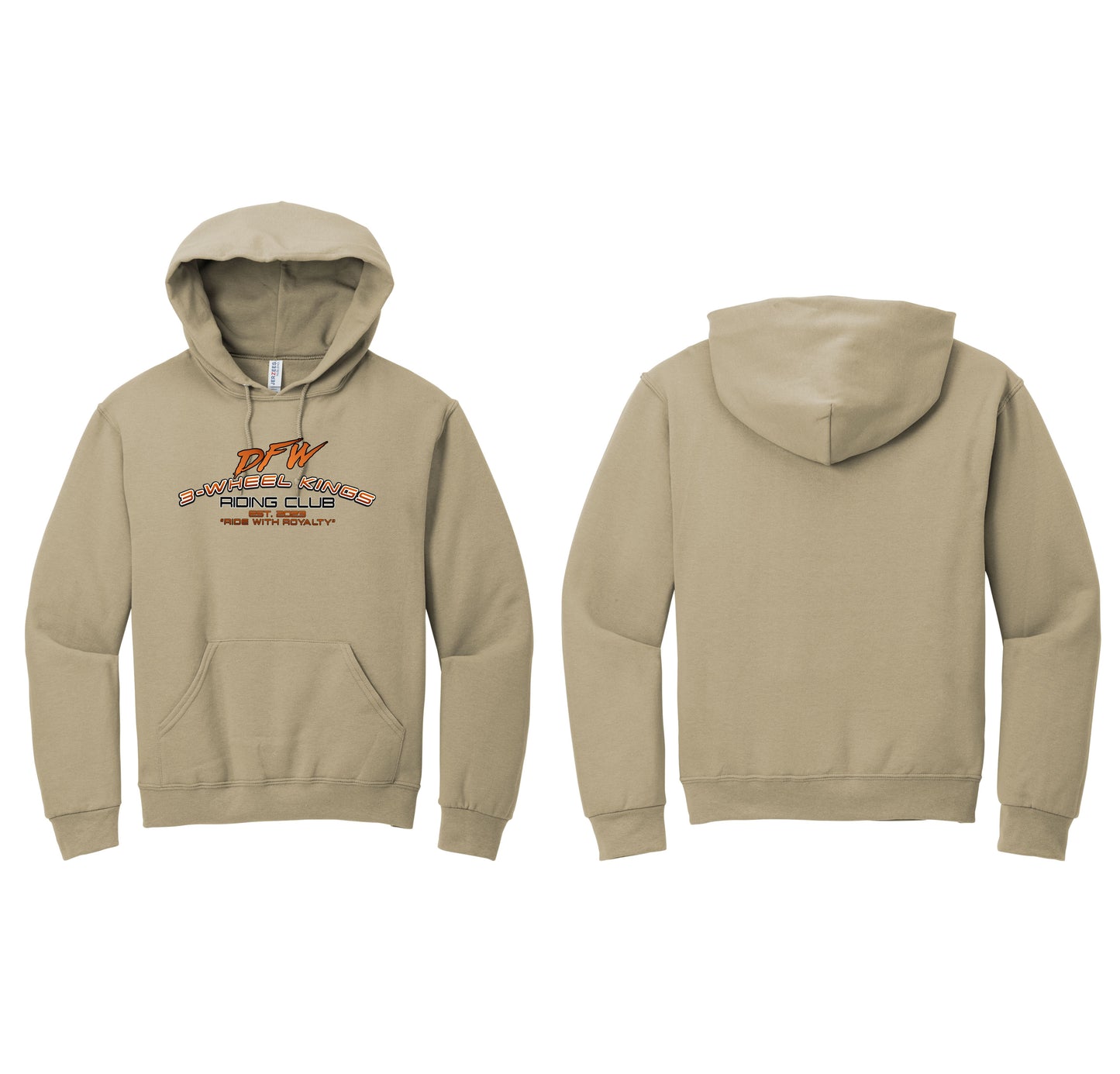 3 Wheel Kings Riding Club Midweight Hoodie