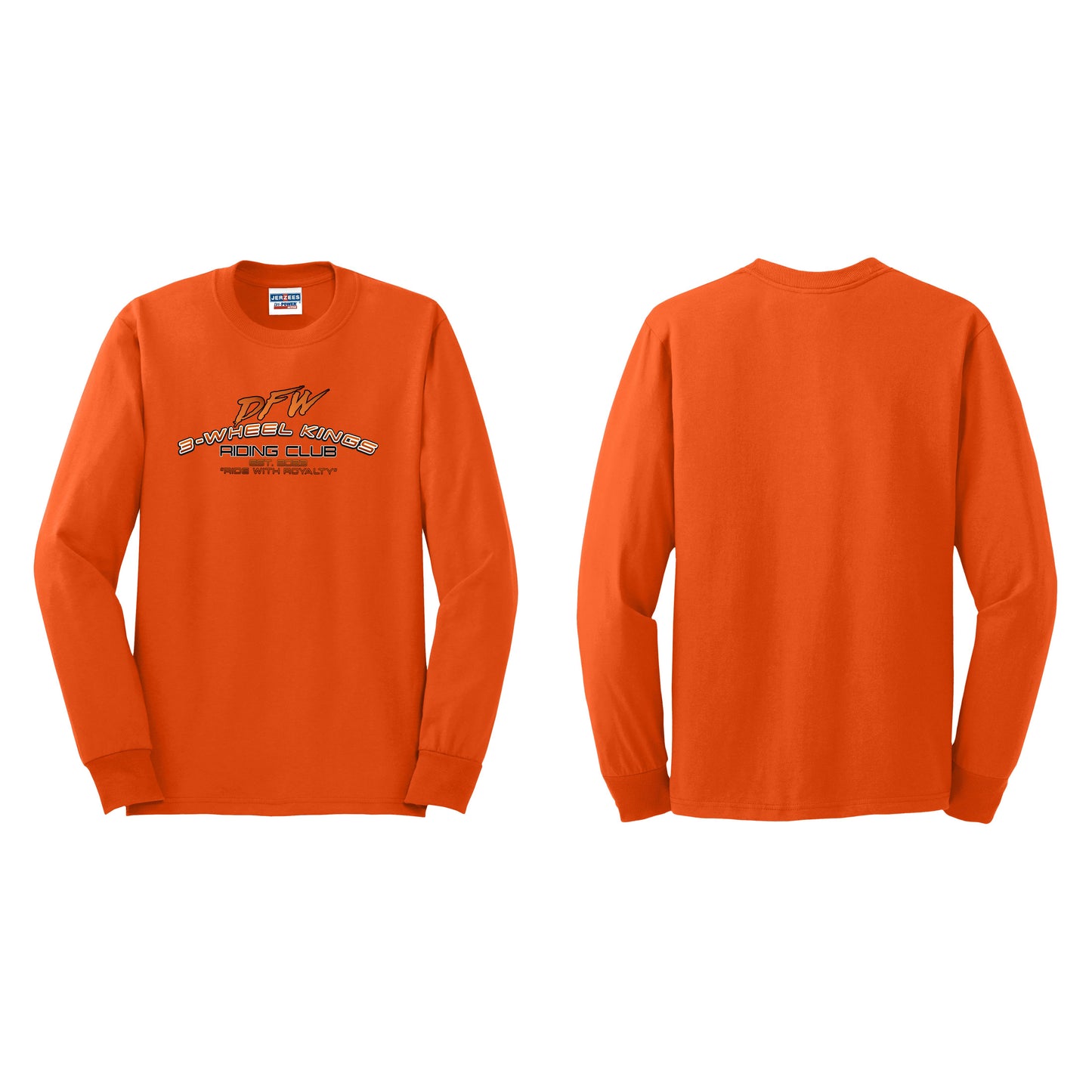 3 Wheel Kings Riding Club Long Sleeve Tee