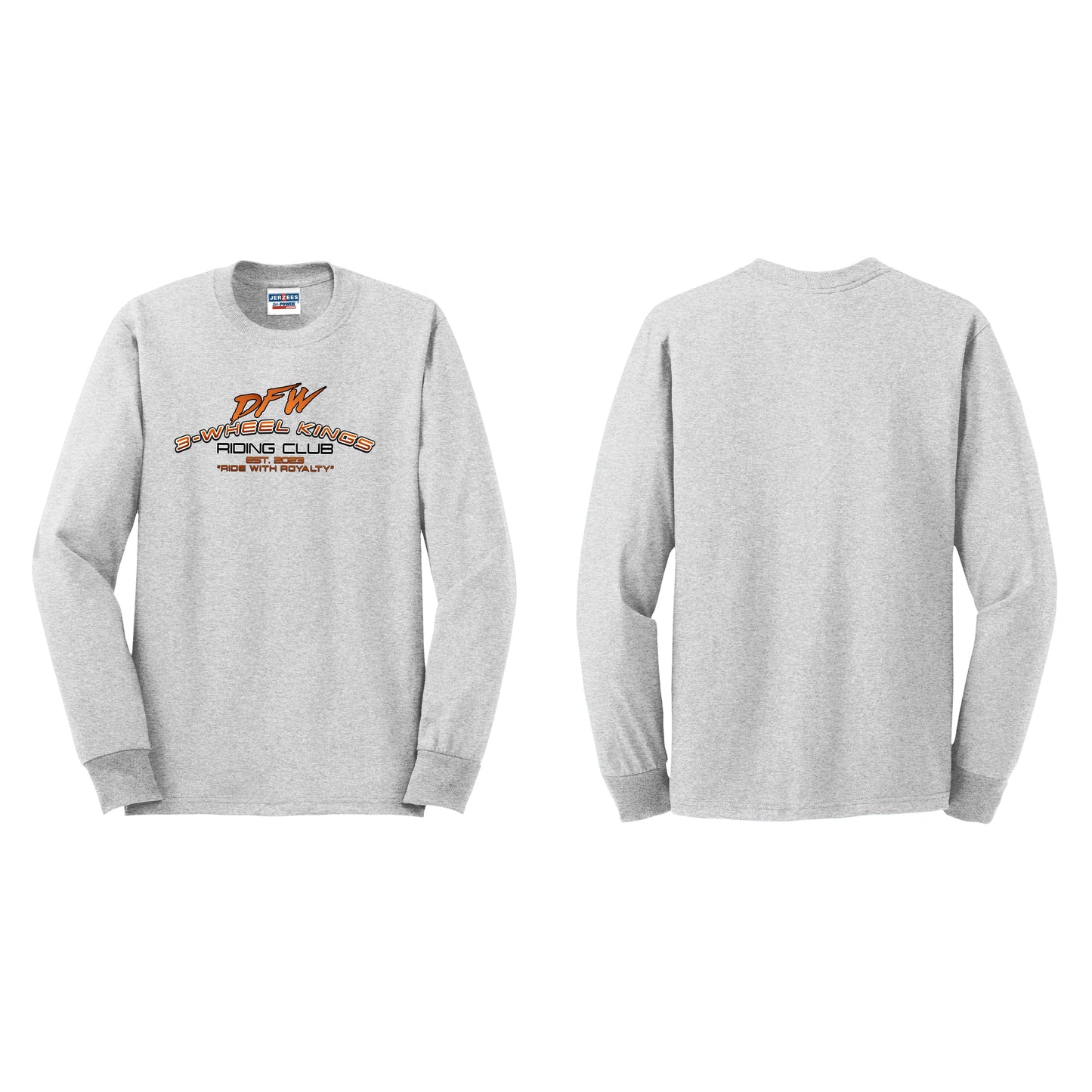 3 Wheel Kings Riding Club Long Sleeve Tee