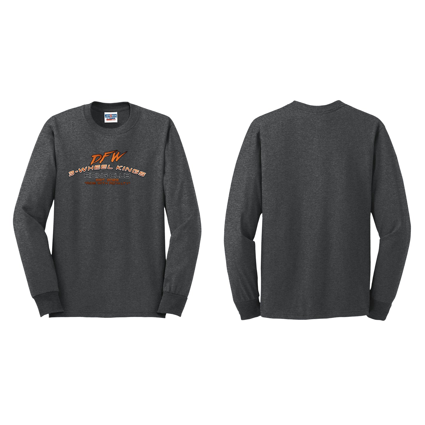 3 Wheel Kings Riding Club Long Sleeve Tee