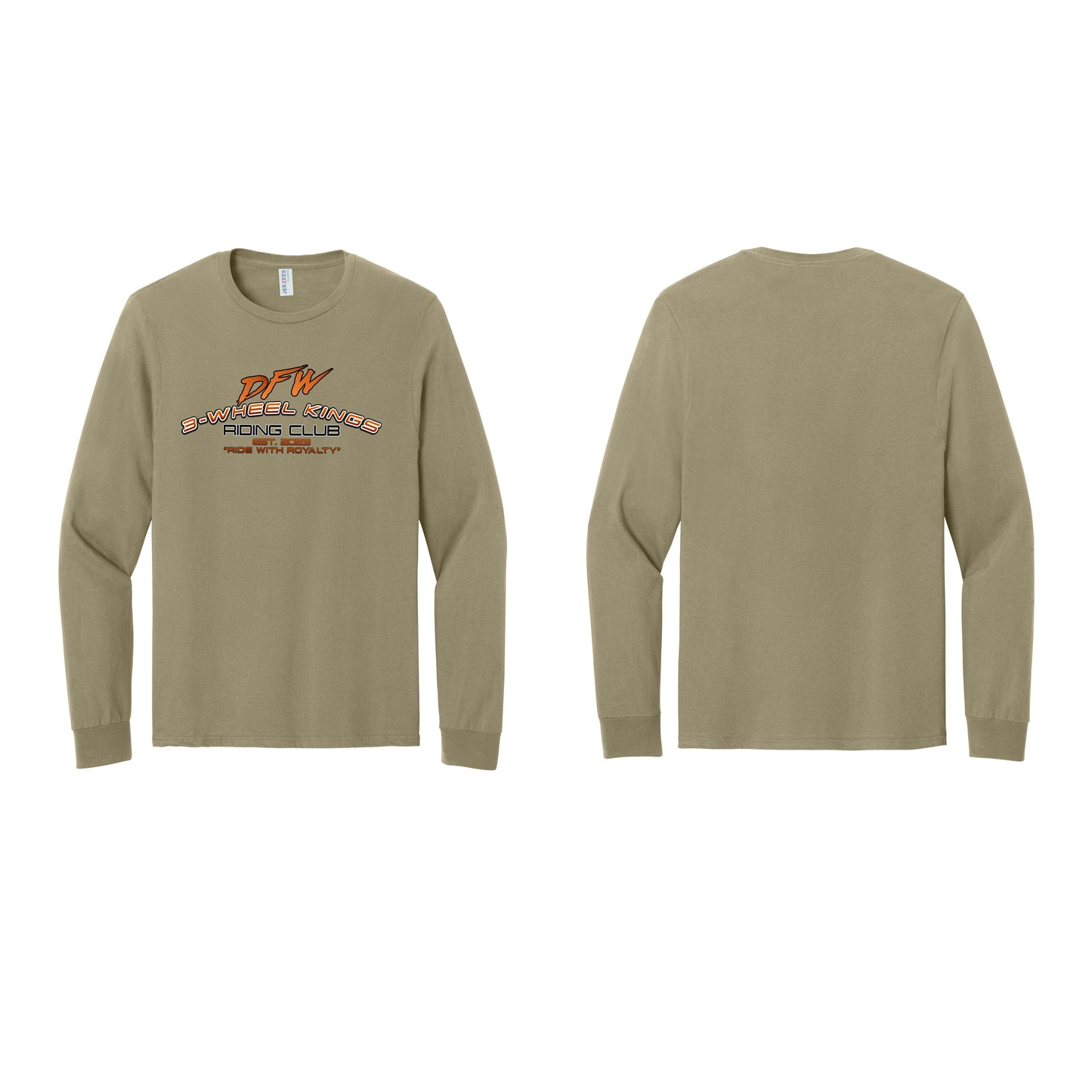 3 Wheel Kings Riding Club Long Sleeve Tee