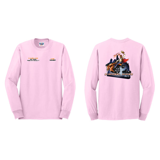 3 Wheel Kings Classic Long Sleeve Tee