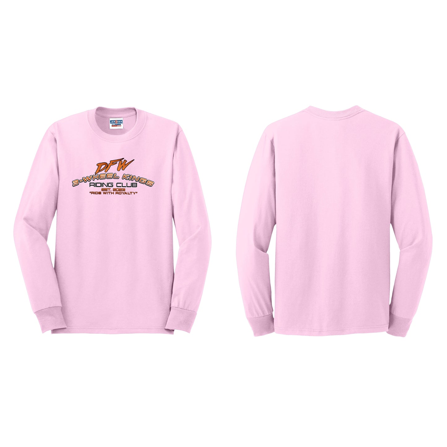 3 Wheel Kings Riding Club Long Sleeve Tee