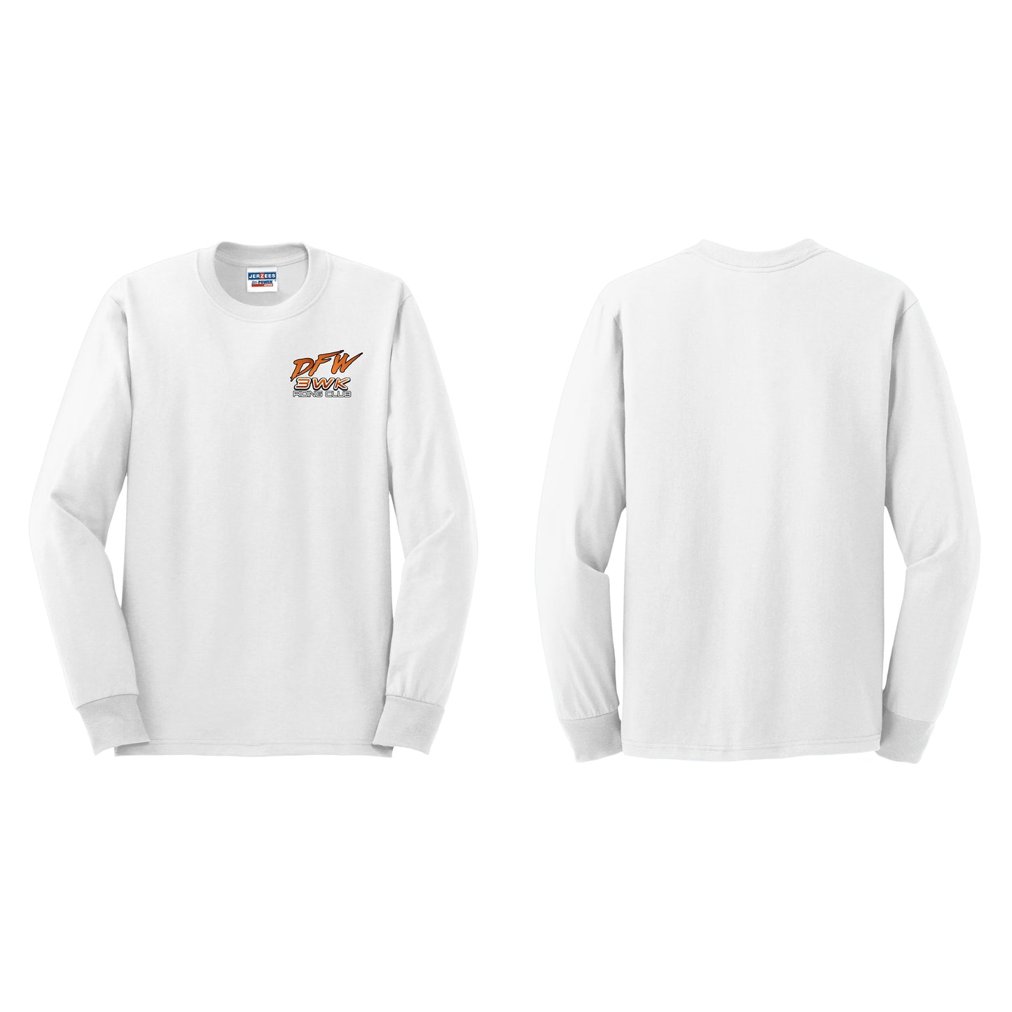 3 Wheel Kings Chest Logo Long Sleeve Tee