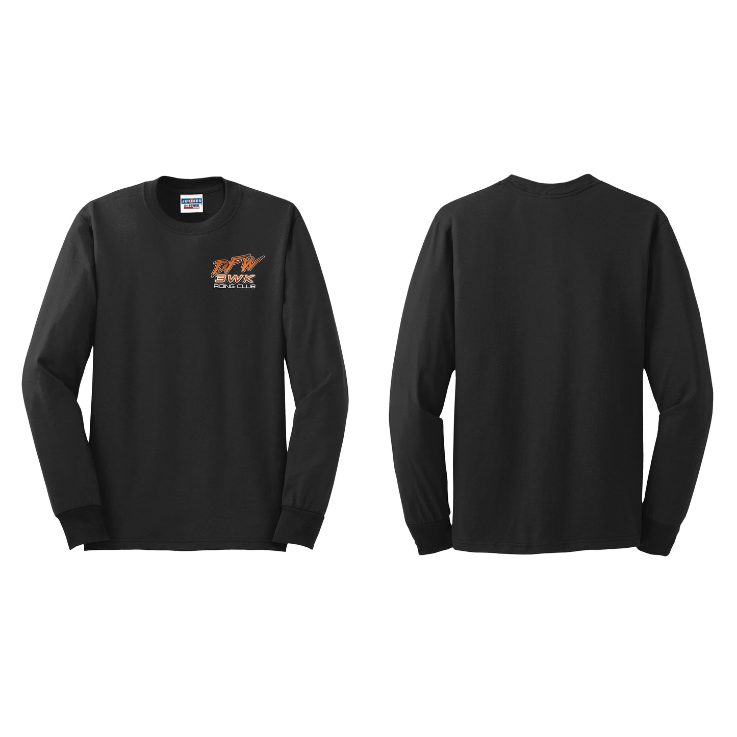 3 Wheel Kings Chest Logo Long Sleeve Tee