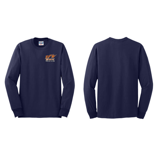 3 Wheel Kings Chest Logo Long Sleeve Tee