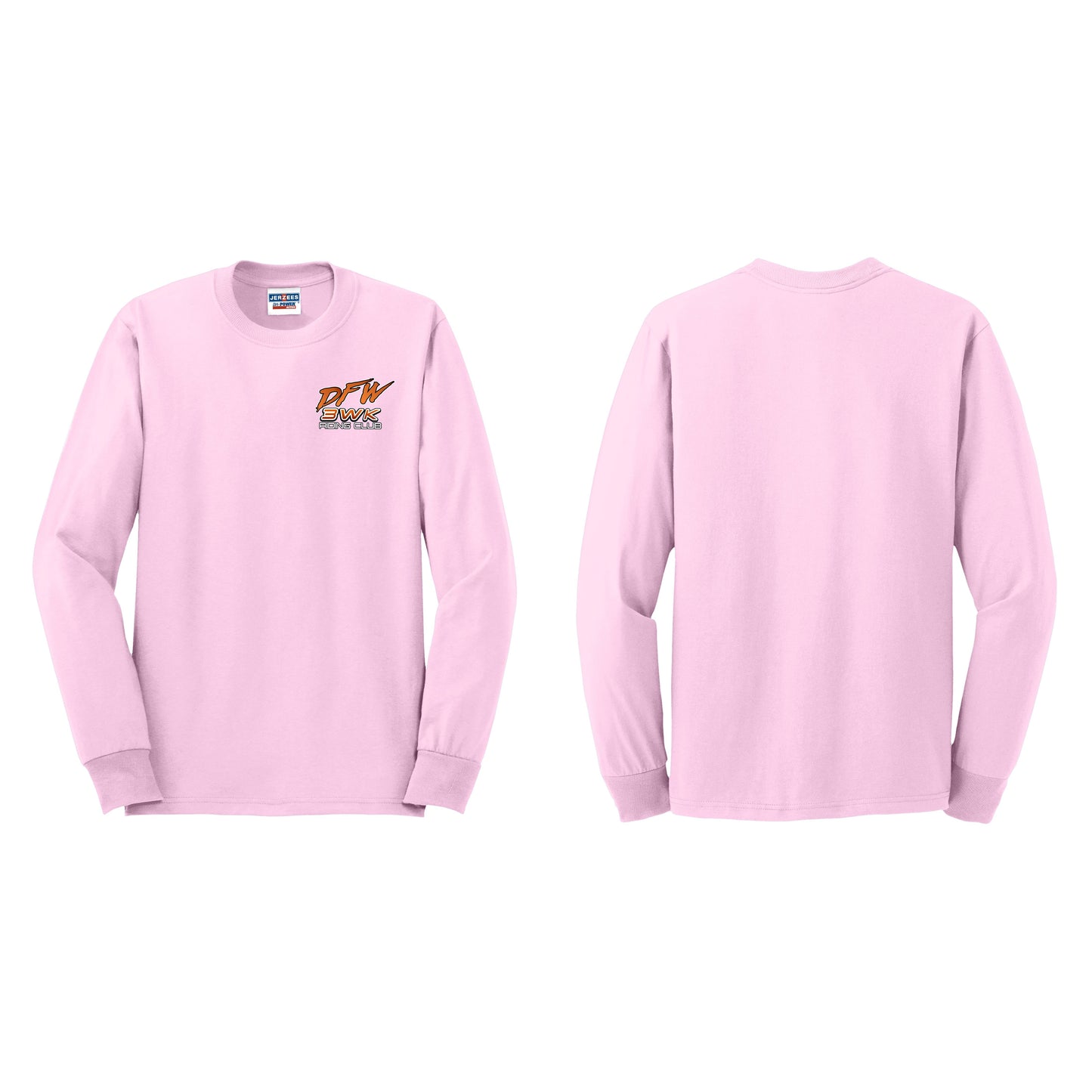 3 Wheel Kings Chest Logo Long Sleeve Tee