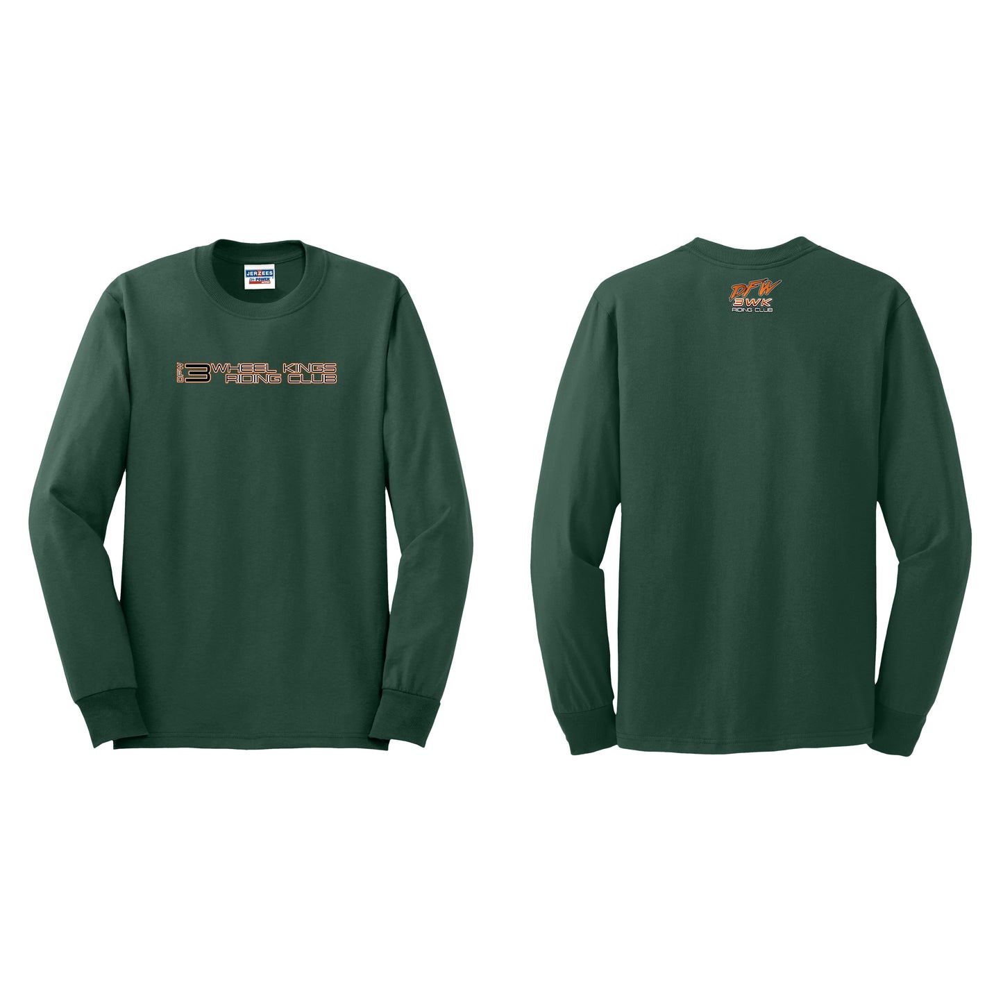 3 Wheel Kings Statement Long Sleeve Tee